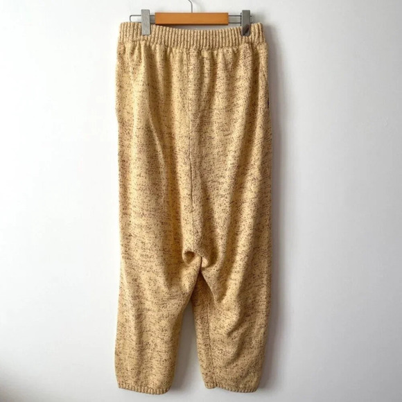 Free People Gio Knit Lounge Sweater Set Heather Yellow Size Medium - Picture 9 of 11